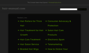 Hair-manual.com thumbnail