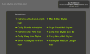 Hair-styles-and-tips.com thumbnail