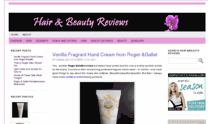 Hairandbeautyreviews.co.uk thumbnail