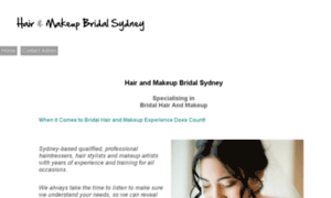 Hairandmakeupbridalsydney.com thumbnail