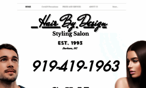 Hairbydesigndurham.com thumbnail