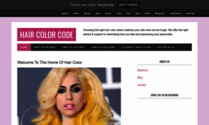 Haircolorcode.com thumbnail