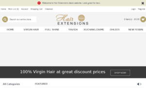 Hairextensionsdeals.co.uk thumbnail