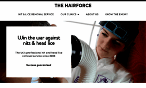 Hairforceclinics.com thumbnail