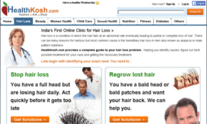 Hairloss.healthkosh.com thumbnail
