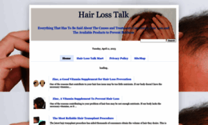 Hairlosstalk.blogspot.com thumbnail
