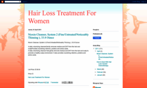 Hairlosstreatmentwomen.blogspot.com thumbnail