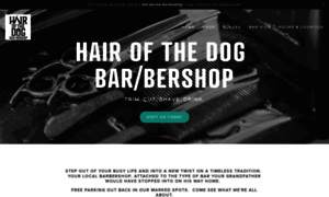 Hairofthedogbarbershop.com thumbnail