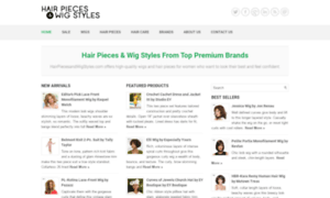 Hairpiecesandwigstyles.com thumbnail