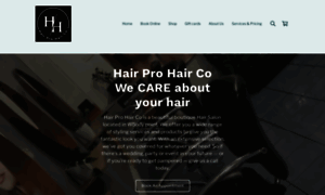 Hairprohairco.com.au thumbnail