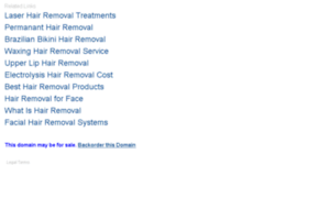 Hairremovalmethods.org thumbnail