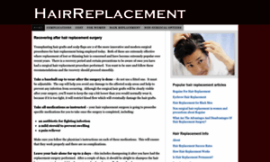 Hairreplacement.org thumbnail
