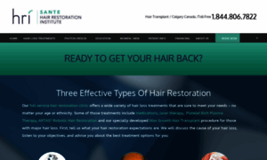 Hairrestorationinstitute.ca thumbnail