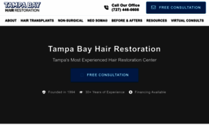 Hairrestorationtampabayfl.com thumbnail