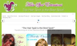 Hairspotextensions.com thumbnail