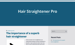 Hairstraightenerpro.wordpress.com thumbnail