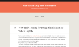 Hairstranddrugtest.wordpress.com thumbnail