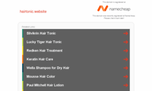 Hairtonic.website thumbnail