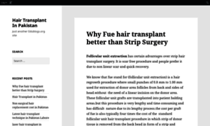 Hairtransplantinpakistan.edublogs.org thumbnail