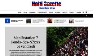 Haitigazette.com thumbnail