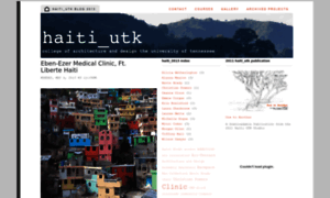 Haitiproject.utk.edu thumbnail