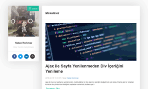 Hakankorkmaz.site thumbnail