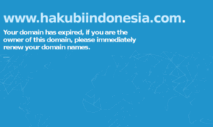 Hakubiindonesia.com thumbnail