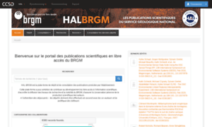 Hal-brgm.archives-ouvertes.fr thumbnail