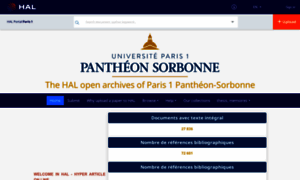 Hal-paris1.archives-ouvertes.fr thumbnail