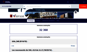 Hal-univ-tlse2.archives-ouvertes.fr thumbnail