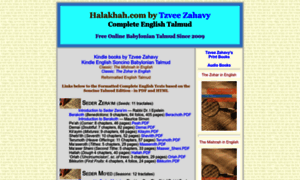 Halakhah.com thumbnail