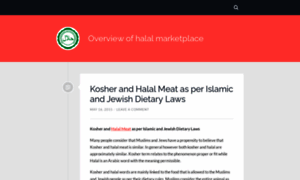 Halalcertification.wordpress.com thumbnail