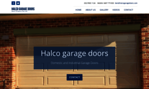 Halcogaragedoors.com thumbnail