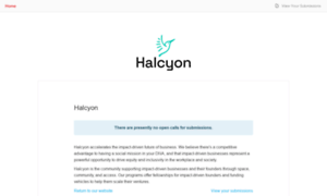 Halcyon.submittable.com thumbnail