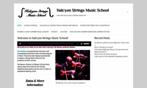 Halcyonstringsmusicschool.com thumbnail