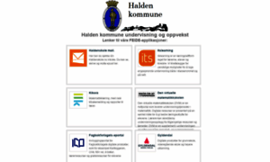 Haldenskole.no thumbnail