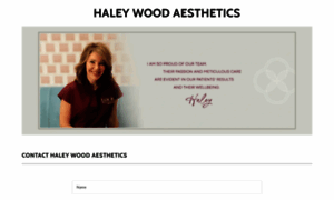 Haleywoodaesthetics.com thumbnail