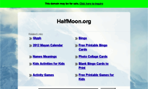 Halfmoon.org thumbnail