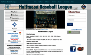 Halfmoonbaseball.com thumbnail