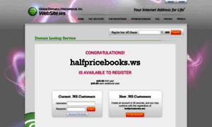 Halfpricebooks.ws thumbnail