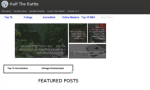 Halfthebattle.net thumbnail