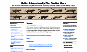 Halifaxfilmstudies.wordpress.com thumbnail