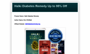 Halkidiabetesremedy.cursosenreview.com thumbnail