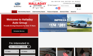 Halladaymotors.com thumbnail