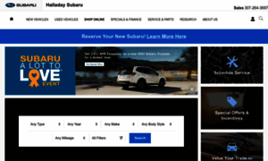 Halladaysubaru.com thumbnail