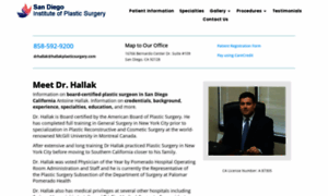 Hallakplasticsurgery.com thumbnail