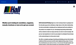 Hallcommercialprinting.com thumbnail