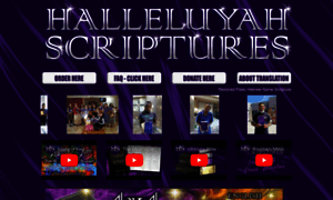 Halleluyahscriptures.com thumbnail