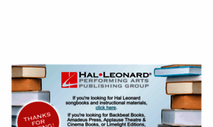 Halleonardbooks.com thumbnail