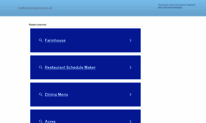 Hallfarmrestaurant.co.uk thumbnail